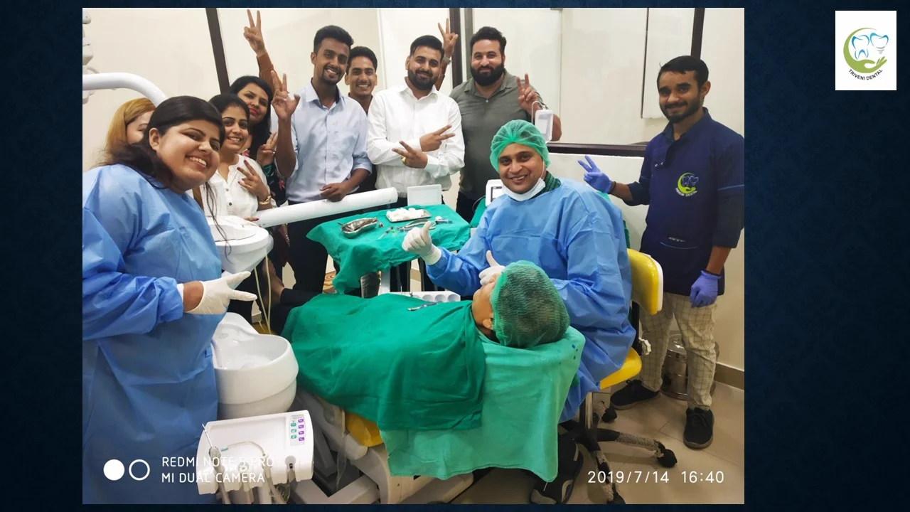 Dental education and hands-on training session