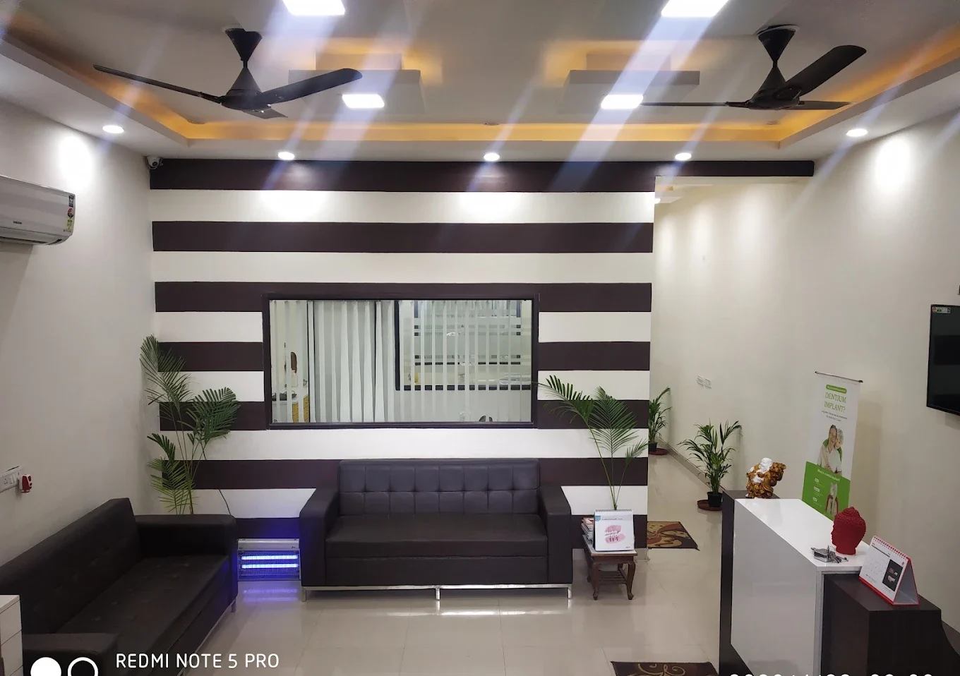 Triveni Dental Clinic reception and waiting lounge
